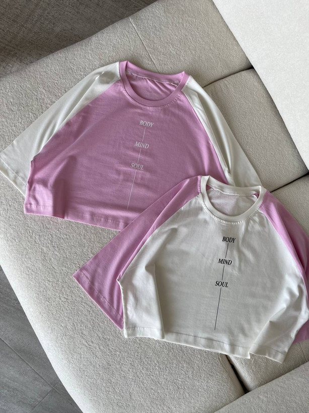 کراپ زنانه مدل رگلان body